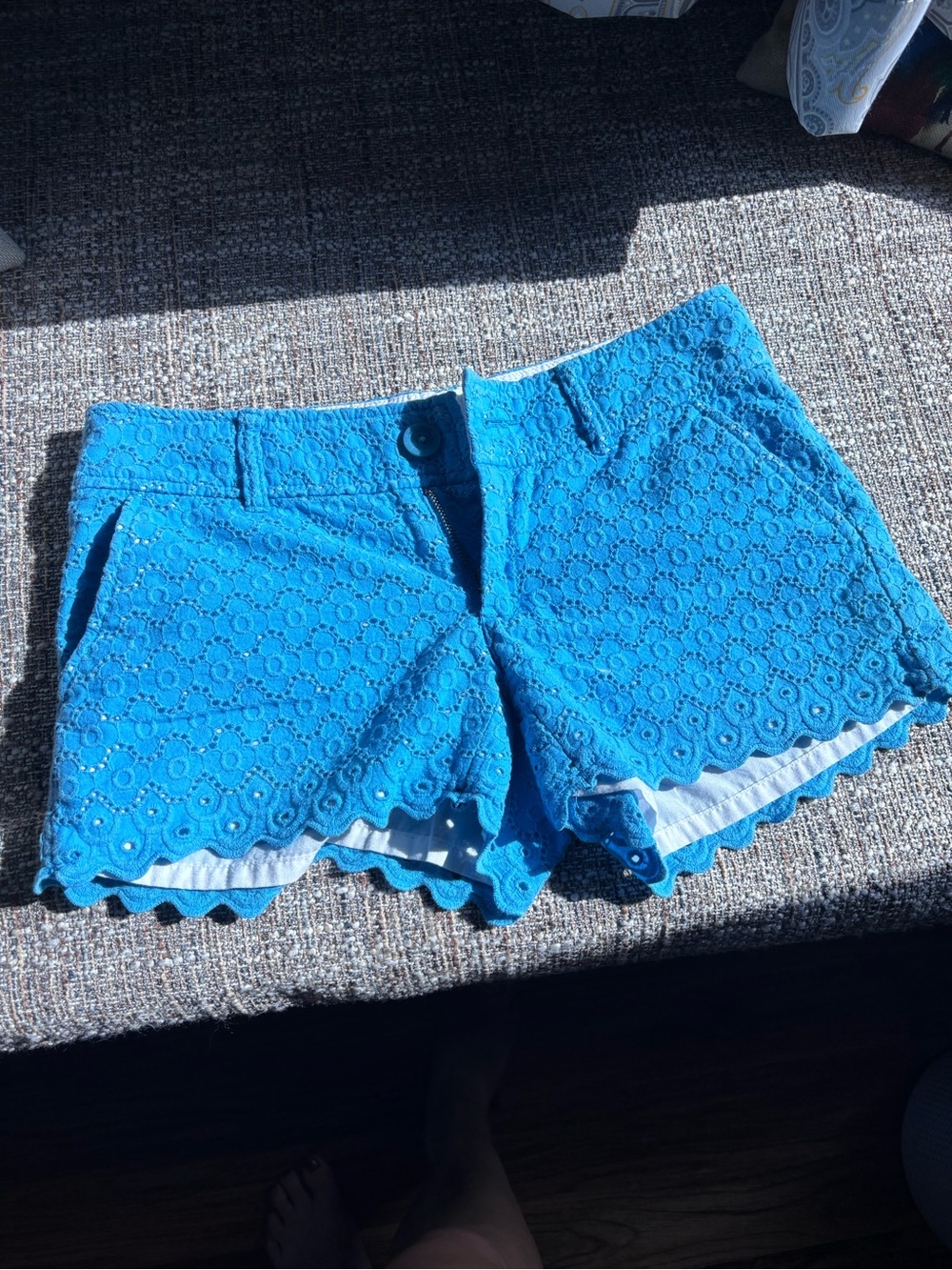 Lilly Pulitzer Turquoise Walsh Shorts